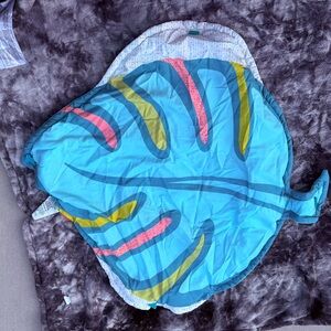 Infantino Aqua and Gray shopping cart cover